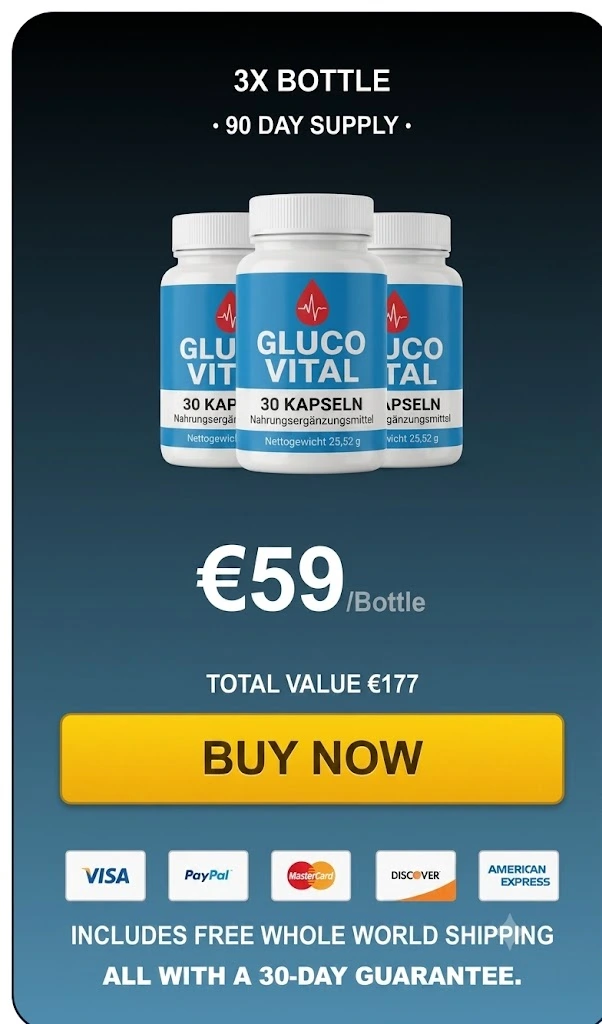 Gluco Vital 3 Bottle Price